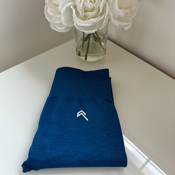 Oner Active Classic Seamless 2.0 leggings - Petrol Blue Marl - Picture 2 of 3